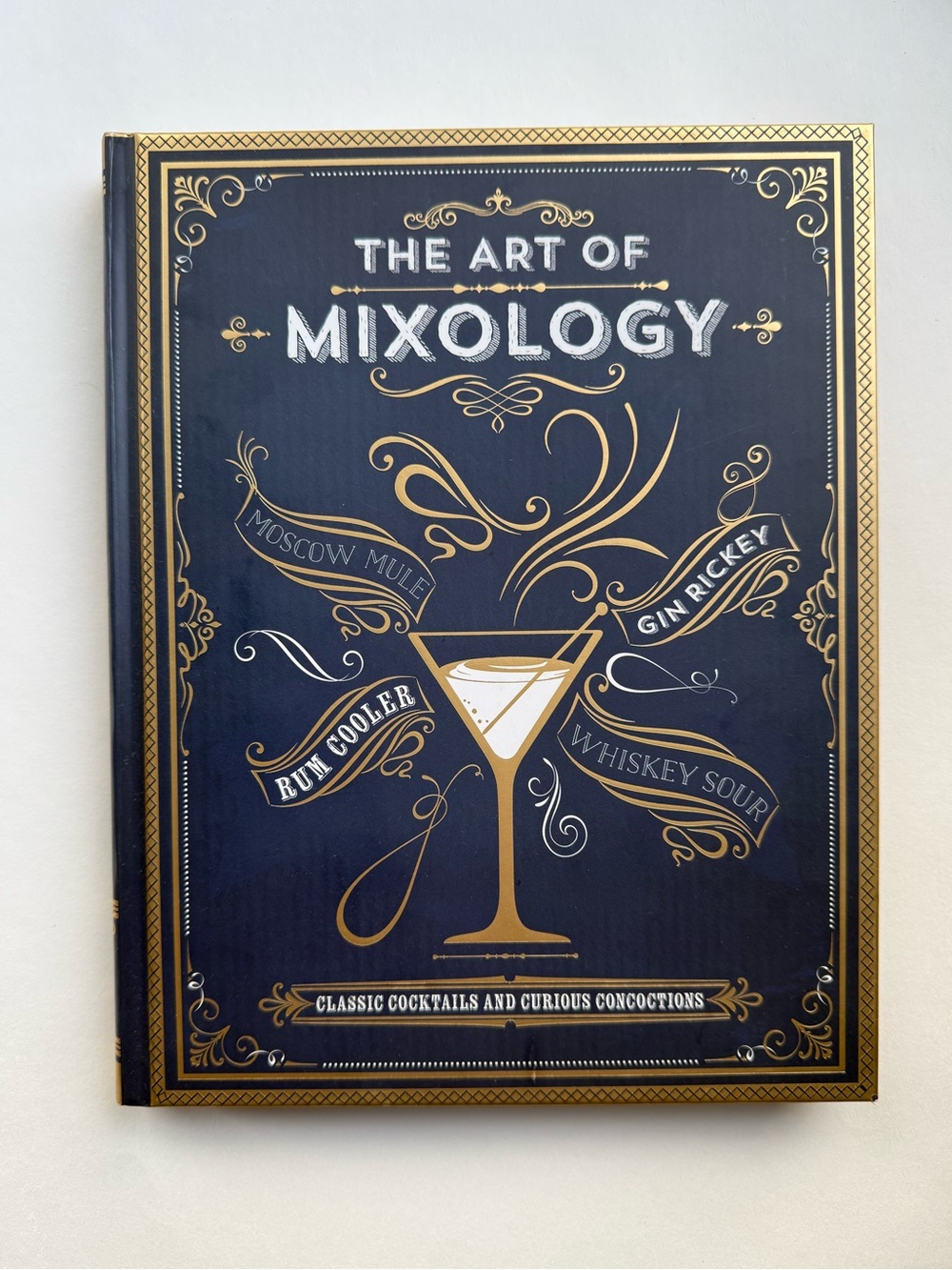 The Art of Mixology - hardcover recipe book